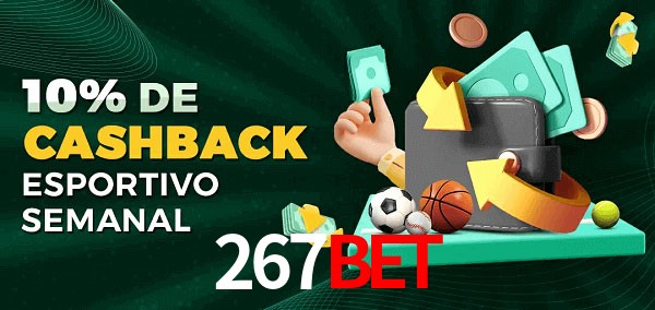 10% de bônus de cashback na 267bet